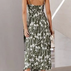 Levency Pleated Bust SlitSlip Dress 45 Levency Pleated Bust SlitSlip Dress