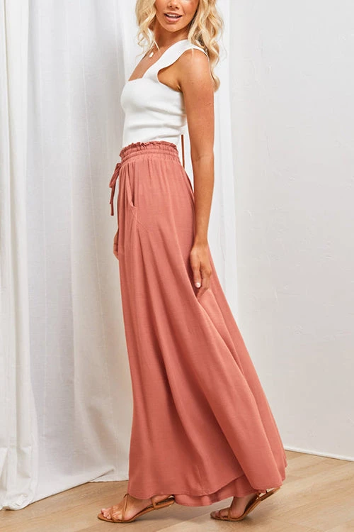 Levency New In Drawstring Wide Leg Pants 25 Levency New In Drawstring Wide Leg Pants