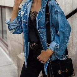 Levency Ripped Denim Jackets 23 Levency Ripped Denim Jackets