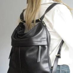 Levency New In Leather Convertible Backpack
