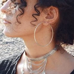 Levency Simple Big Circle Earring New In