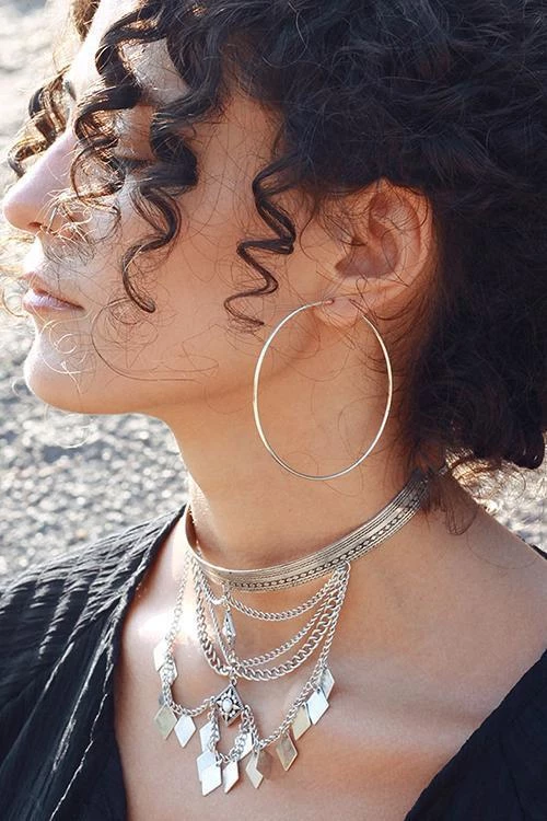 Levency Simple Big Circle Earring New In 2 Levency Simple Big Circle Earring New In