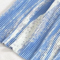 Levency Tie Dye Elastic Pleated Wide Leg Pants New In