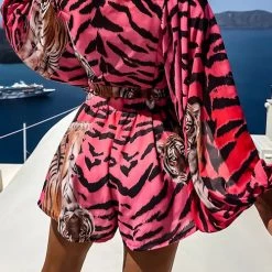 Levency Lost In Paradise Floral Short Set