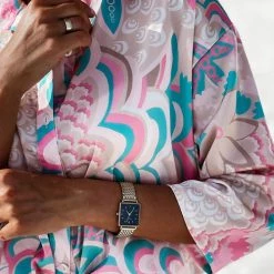 Levency New In Print Tie Blouse Short Set 28 Levency New In Print Tie Blouse Short Set