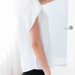 Levency New In Laced Up Sophisticated Blouse