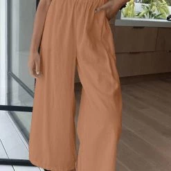 Levency Elasticised Paper Bag Style Pants New In