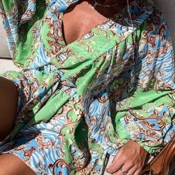 Levency Lost In Paradise Floral Short Set