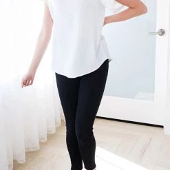 Levency New In Laced Up Sophisticated Blouse