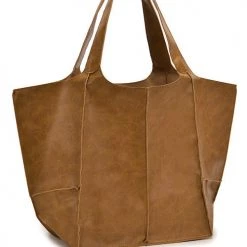Levency Oversized Leather Tote Bag New In