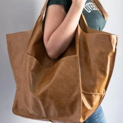 Levency Oversized Shoulder Hobo Bag