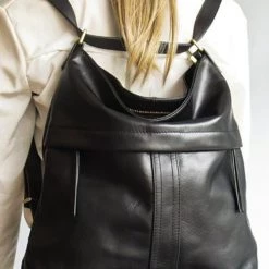 Levency New In Leather Convertible Backpack