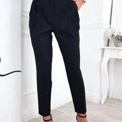 Levency New In Button High Waist Trouser Pants