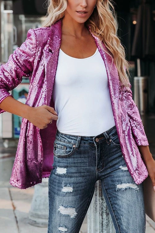 Levency New In Break The Bank Sequin Blazer 11 Levency New In Break The Bank Sequin Blazer