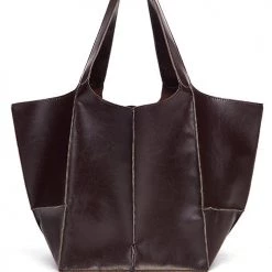 Levency Oversized Leather Tote Bag New In