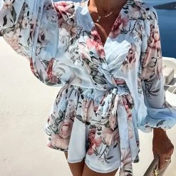 Levency Lost In Paradise Floral Short Set