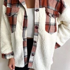 Levency All Your Own Plaid Sherpa Jacket New In 18 Levency All Your Own Plaid Sherpa Jacket New In