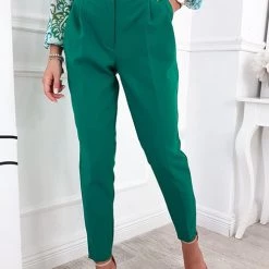 Levency New In Button High Waist Trouser Pants