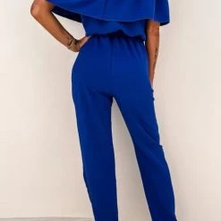 Levency Ruffles Off The Shoulder Drawstring Jumpsuits 19 Levency Ruffles Off The Shoulder Drawstring Jumpsuits