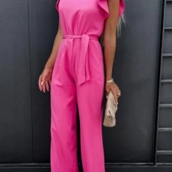 Levency Impression Of You Ruffles Bleted Jumpsuits 32 Levency Impression Of You Ruffles Bleted Jumpsuits