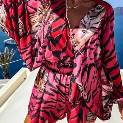 Levency Lost In Paradise Floral Short Set