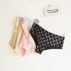 Levency Letter Print Thong New In