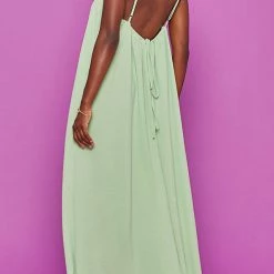 Levency Spaghetti Straps Wide Leg Jumpsuits New In