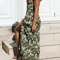 Levency Pleated Bust SlitSlip Dress 52 Levency Pleated Bust SlitSlip Dress