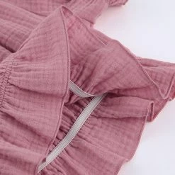 Levency Off Shoulder Ruched Crop Top Pants Sets