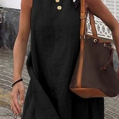 Levency Flowly O Neck Sleeveless Mini Dress 21 Levency Flowly O Neck Sleeveless Mini Dress