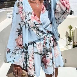 Levency Lost In Paradise Floral Short Set