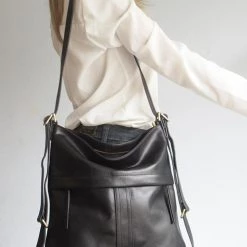 Levency New In Leather Convertible Backpack