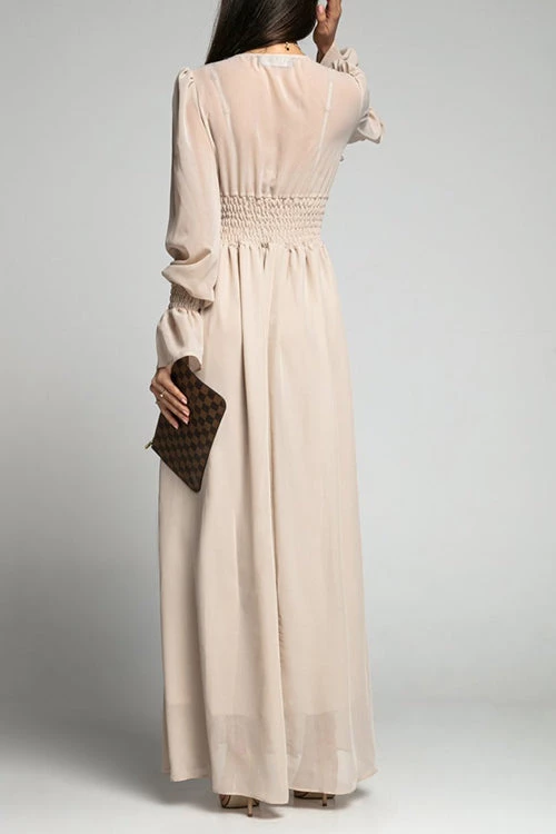 Levency New In Empire Waist V Neck Slit Maxi Dress 19 Levency New In Empire Waist V Neck Slit Maxi Dress