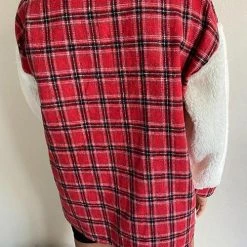 Levency All Your Own Plaid Sherpa Jacket New In 20 Levency All Your Own Plaid Sherpa Jacket New In