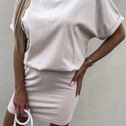 Levency Spicing It Up O Neck Mini Dress New In