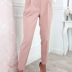 Levency New In Button High Waist Trouser Pants