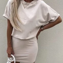 Levency Spicing It Up O Neck Mini Dress New In