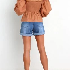 Levency New In Off Shoulder Flares Sleeve Blouse