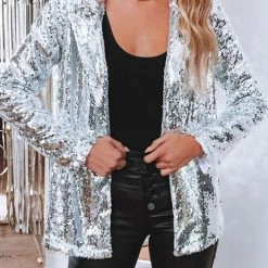 Levency New In Break The Bank Sequin Blazer 59 Levency New In Break The Bank Sequin Blazer