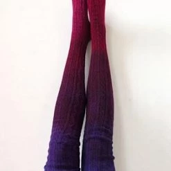 Levency Dip Dyed Over Knee Thigh