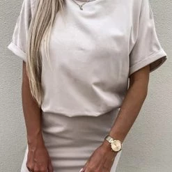 Levency Spicing It Up O Neck Mini Dress New In