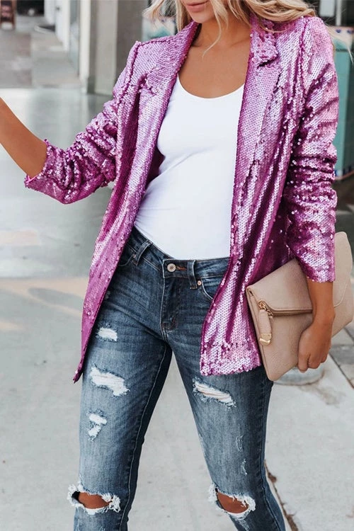 Levency New In Break The Bank Sequin Blazer 2 Levency New In Break The Bank Sequin Blazer