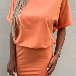 Levency Spicing It Up O Neck Mini Dress New In