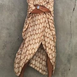 Levency Leaf Belted Kimono Cardigan