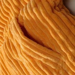 Levency Corduroy Stand Collar Puffer Coat