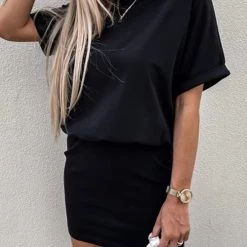 Levency Spicing It Up O Neck Mini Dress New In