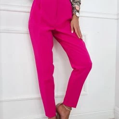 Levency New In Button High Waist Trouser Pants