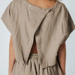 Levency Slit Back Solid Drawstring Jumpsuit 25 Levency Slit Back Solid Drawstring Jumpsuit