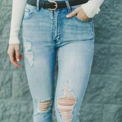 Levency New In Simple Leather Belt