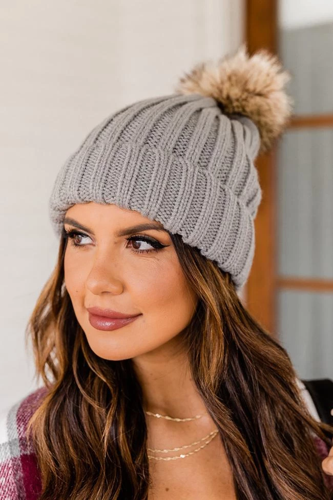 Levency New In Chunky Knit Pom Pom Beanie Hat 4 Levency New In Chunky Knit Pom Pom Beanie Hat